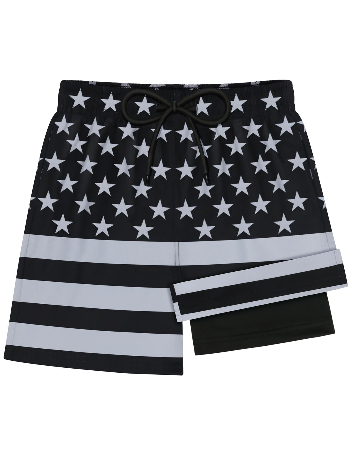 Olreco Boys Bathing Suit Size 7 Boys American Flag Swim Trunks Boys Fourth of July Swim Trunks Kids Swim Shorts Boys Swim Suit