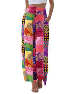 Jzc Palazzo Pants For Women Comfy Flowy Women's Capri Summer Loose