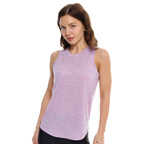 100% Merino Wool Tank Top Women - Active Sleeveless Undershirt Base Layer (Large, H: Lilac)
