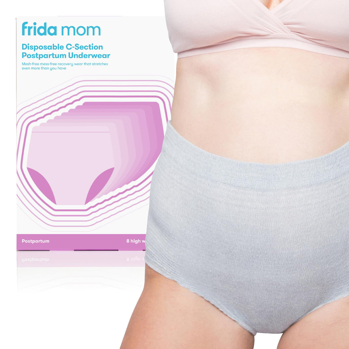 Women's Frida Mom Postpartum Disposable C-section Size Regular Panties