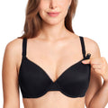 Gratlin Women's's Underwired Black 40dd Nursing Bra