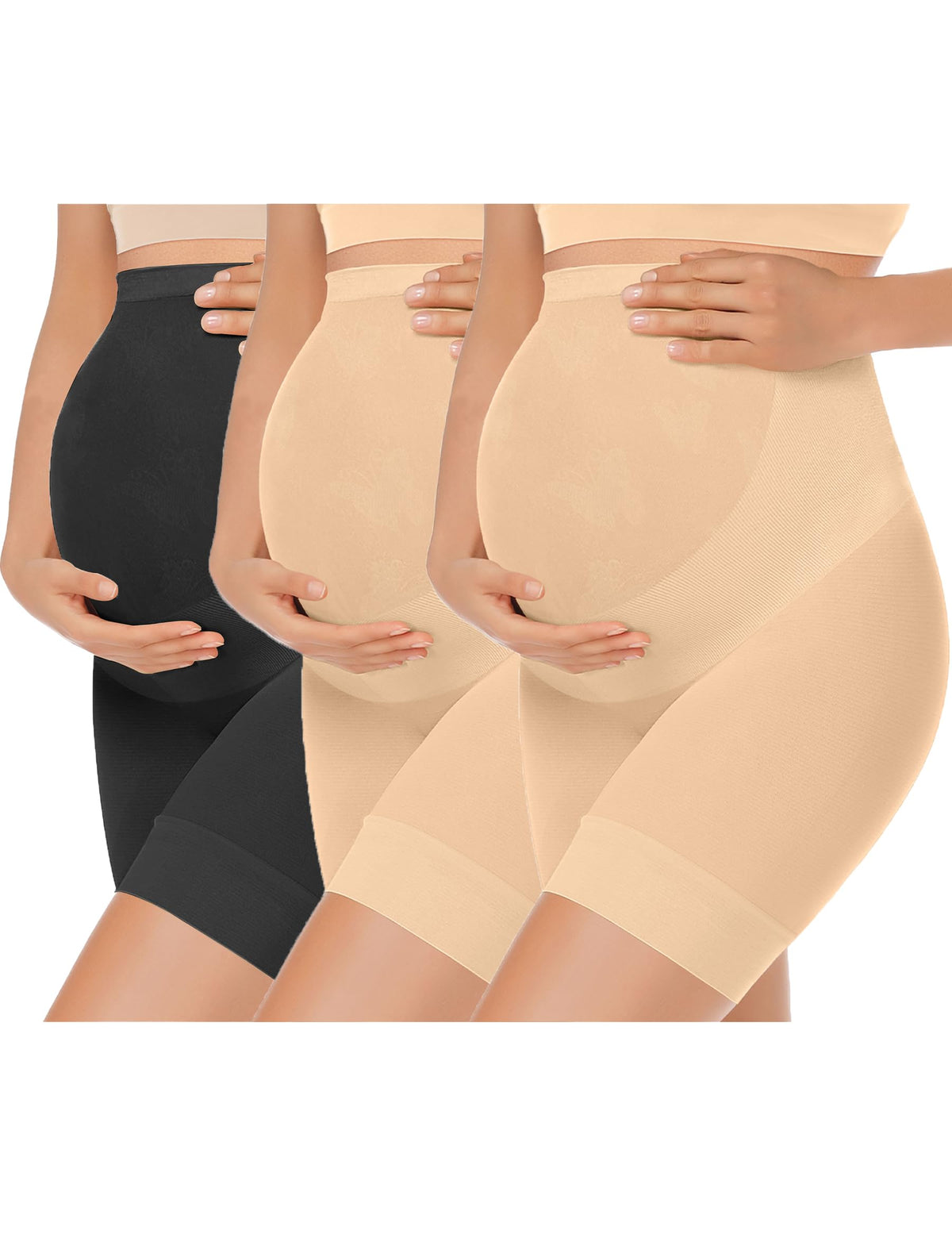 Women's Kim S Maternity Biker Shorts Summer Photoshoot Pregnancy Essentials Intimates