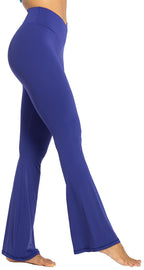 Women's Sunzel Flare Leggings Crossover Yoga Pants With - Navy Blue