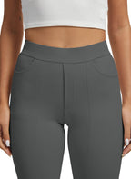 Vimpep Straight-Leg Yoga Dress Pants For Women Pull On - Style 80