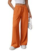 Athmile Women's Wide-Leg Sweatpants High-Waisted Baggy Teen - Style 3