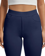 Vimpep Straight-Leg Yoga Dress Pants For Women Pull On - Style 73