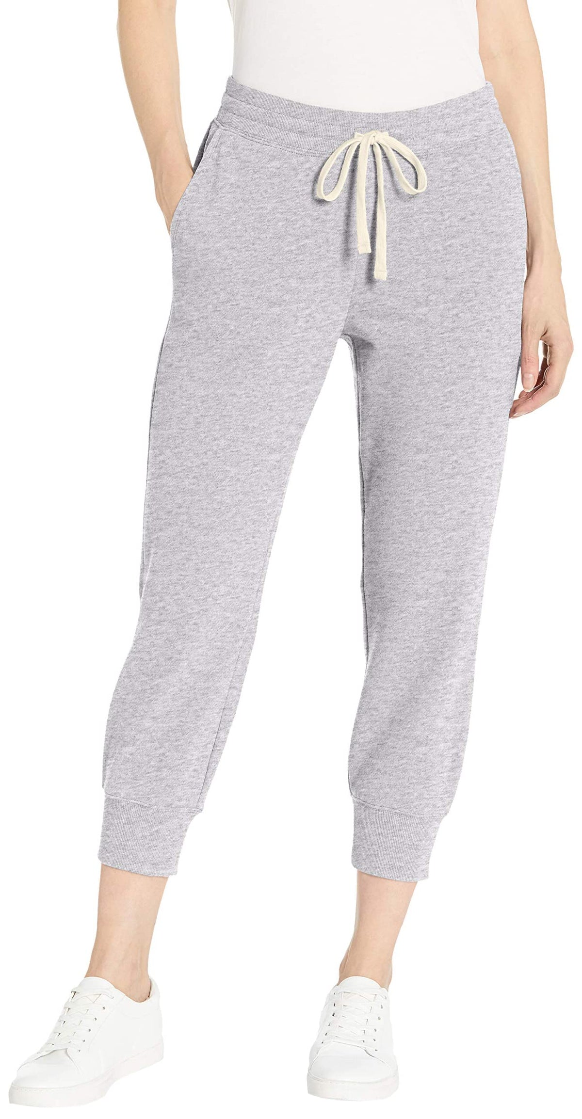 Essentials Women's Fleece Capri Jogger Sweatpants With Drawstring