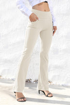 Vooveeya Women's Bootcut Leggings Bootleg Yoga Pants - Style 263