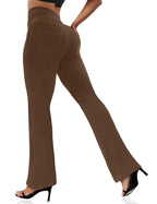 Vooveeya Women's Bootcut Leggings Bootleg Yoga Pants - Style 188