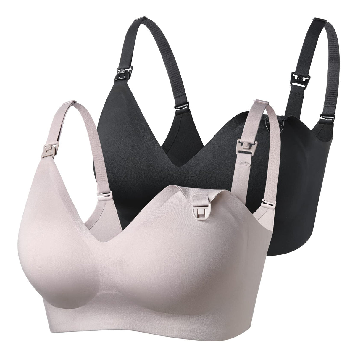 Women's Momcozy for Breastfeeding Yn21 Seamless Comfort Nursing Bra