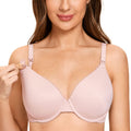 Gratlin Women's's Underwired Rose Smoked 34e Nursing Bra