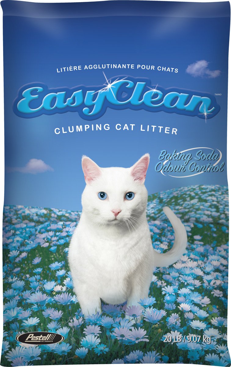 Easy Clean Scoopable Litter with Baking Soda, 20-Pound Bag