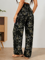 Qianxizhan Women's Harem Pants High-Waist Yoga Boho - Style 43