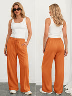 Athmile Women's Wide-Leg Sweatpants High-Waisted Baggy - Style 14