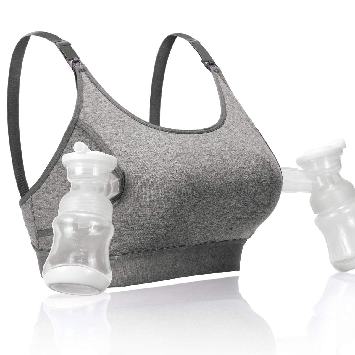 Women's Momcozy Hands Free Pumping Adjustable Breast-pumps Holding and Suitable for Breastfeeding-pumps by Lansinoh, Philips Avent, Spectra, Evenflo