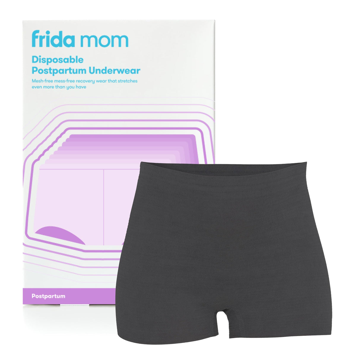 Women's Frida Mom 8pc Postpartum Disposable Essentials Boyshorts