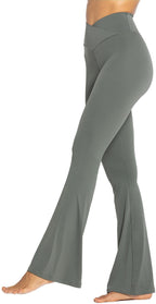 Women's Sunzel Flare Leggings Crossover Yoga Pants With - Style 353