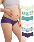 Women's Intimate Portal Cotton Maternity Under Bump Pregnancy M Boyshorts