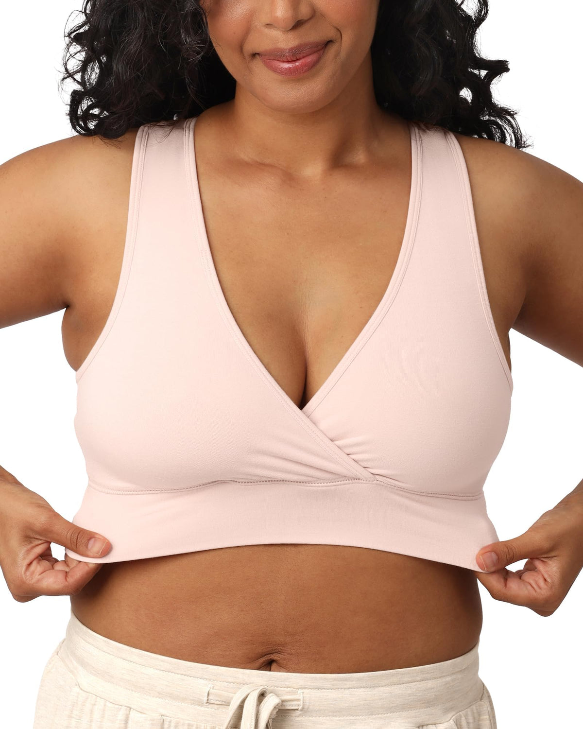 Women's Kindred Bravely French Terry Racerback & Sleep Nursing Bra