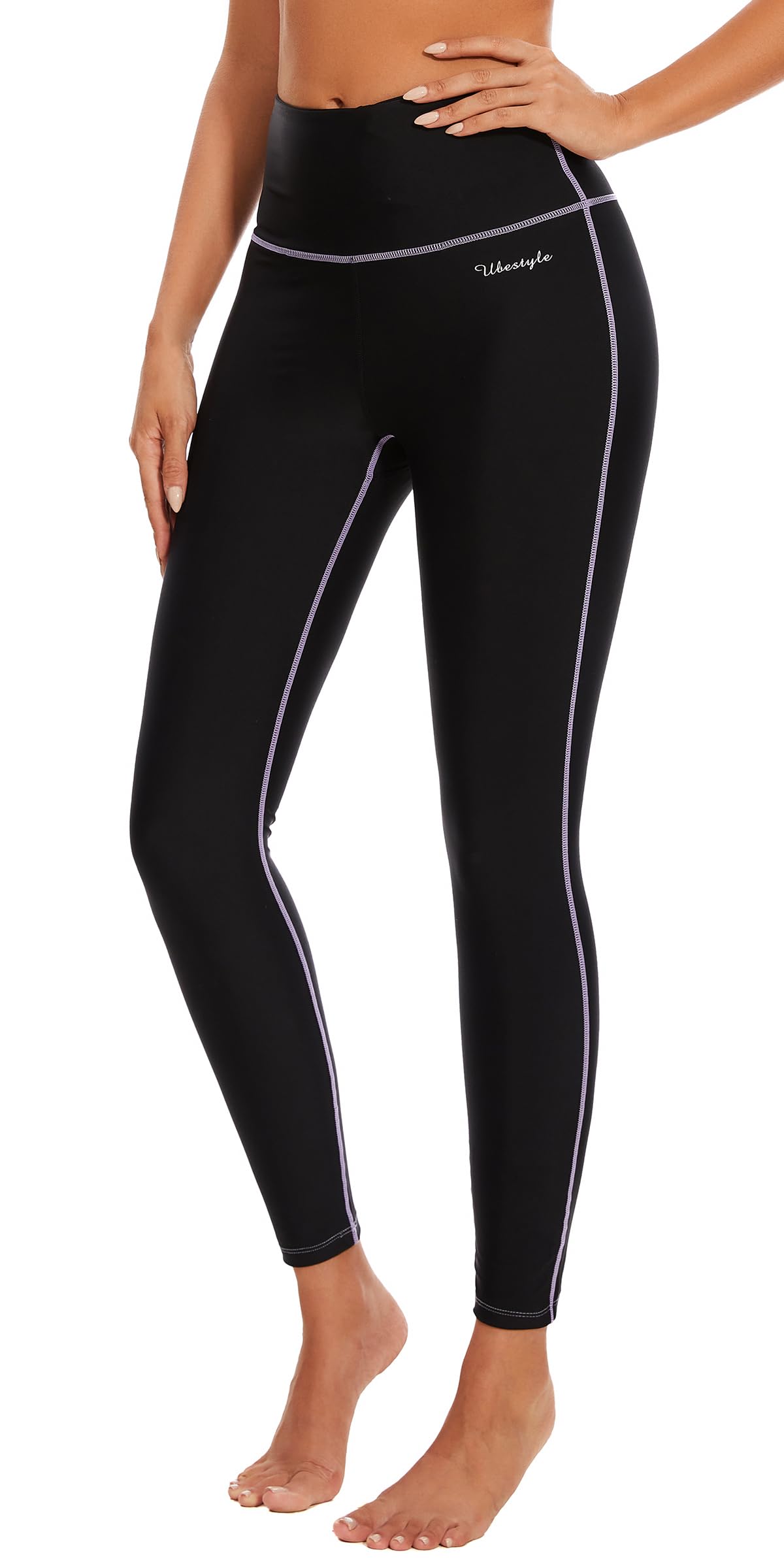 Ubestyle Women's Swim Pants UPF 50+ High Waist Rash Guard Leggings