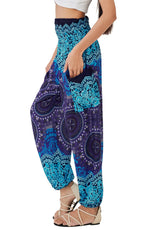 Joob Boho Pants For Women Hippie Harem Women's Yoga – Comfy - Indigo
