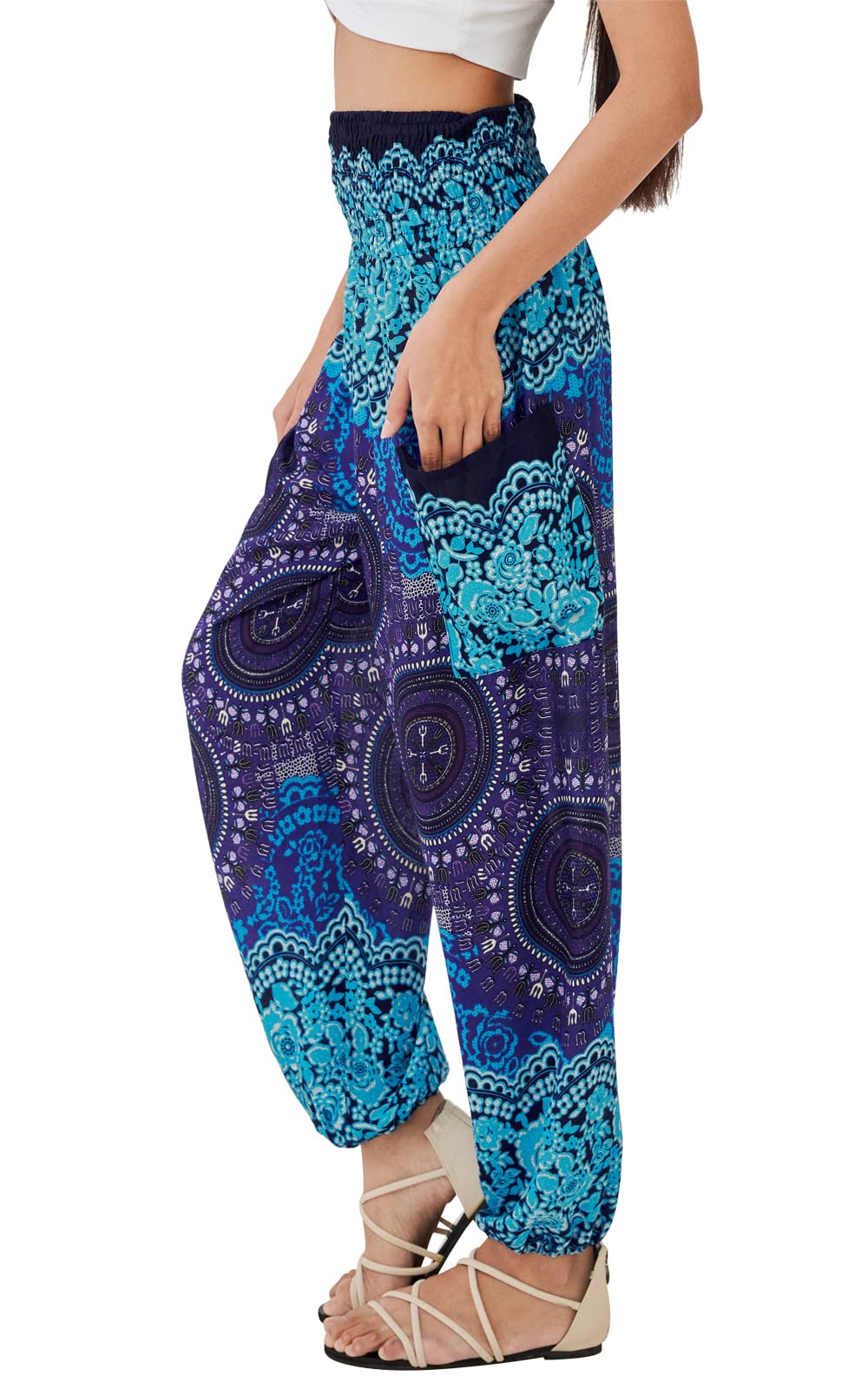 Joob Boho Pants For Women Hippie Harem Women's Yoga – Comfy - Style 2