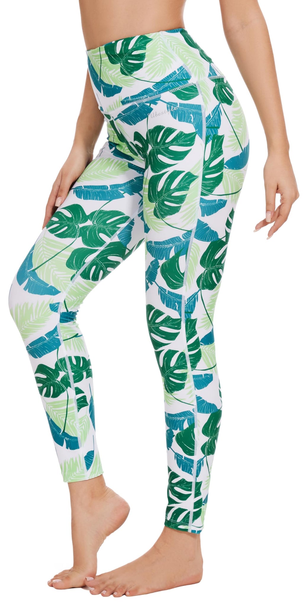 Ubestyle Women's Swim Pants UPF 50+ High Waist Rash Guard Leggings