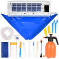 14Pcs Mini Split Cleaning Kit, Professional Mini Split Cleaning Bag with 2L High-Pressure Sprayer & Gloves, AC Cleaning Kit for Wall-Mounted Air Conditioners - Large