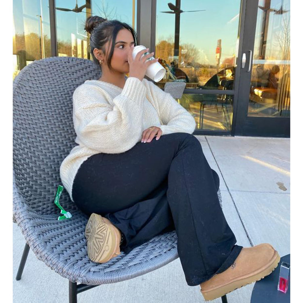 New Young 3 Pack Women's Wide-Leg Pants With Pockets High-Waist Loose