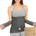 Women's 3 in 1 Postpartum Belly Support Recovery Wrap Band (mystic Gray, M/l) Intimates