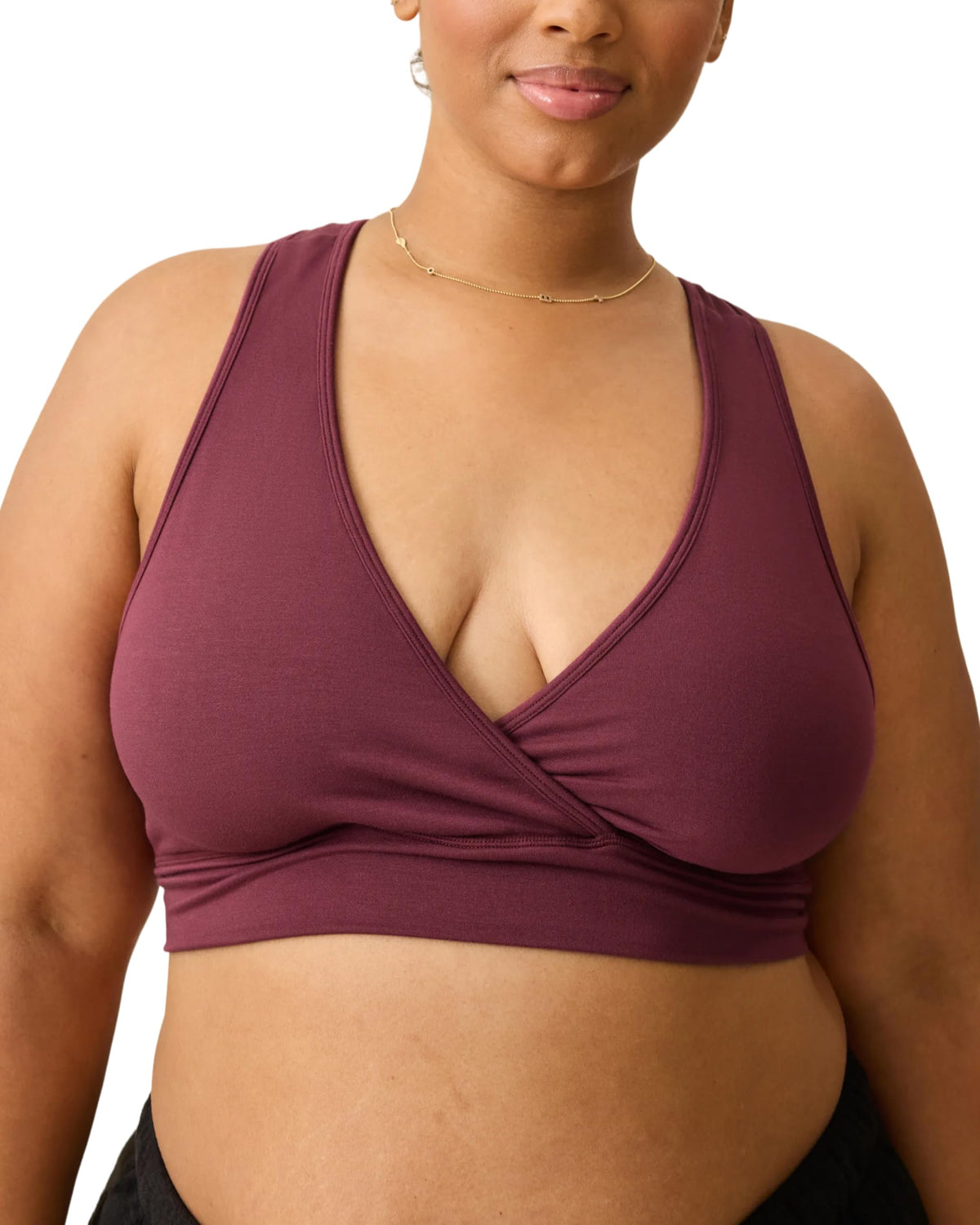 Women's Kindred Bravely French Terry Racerback & Sleep Nursing Bra
