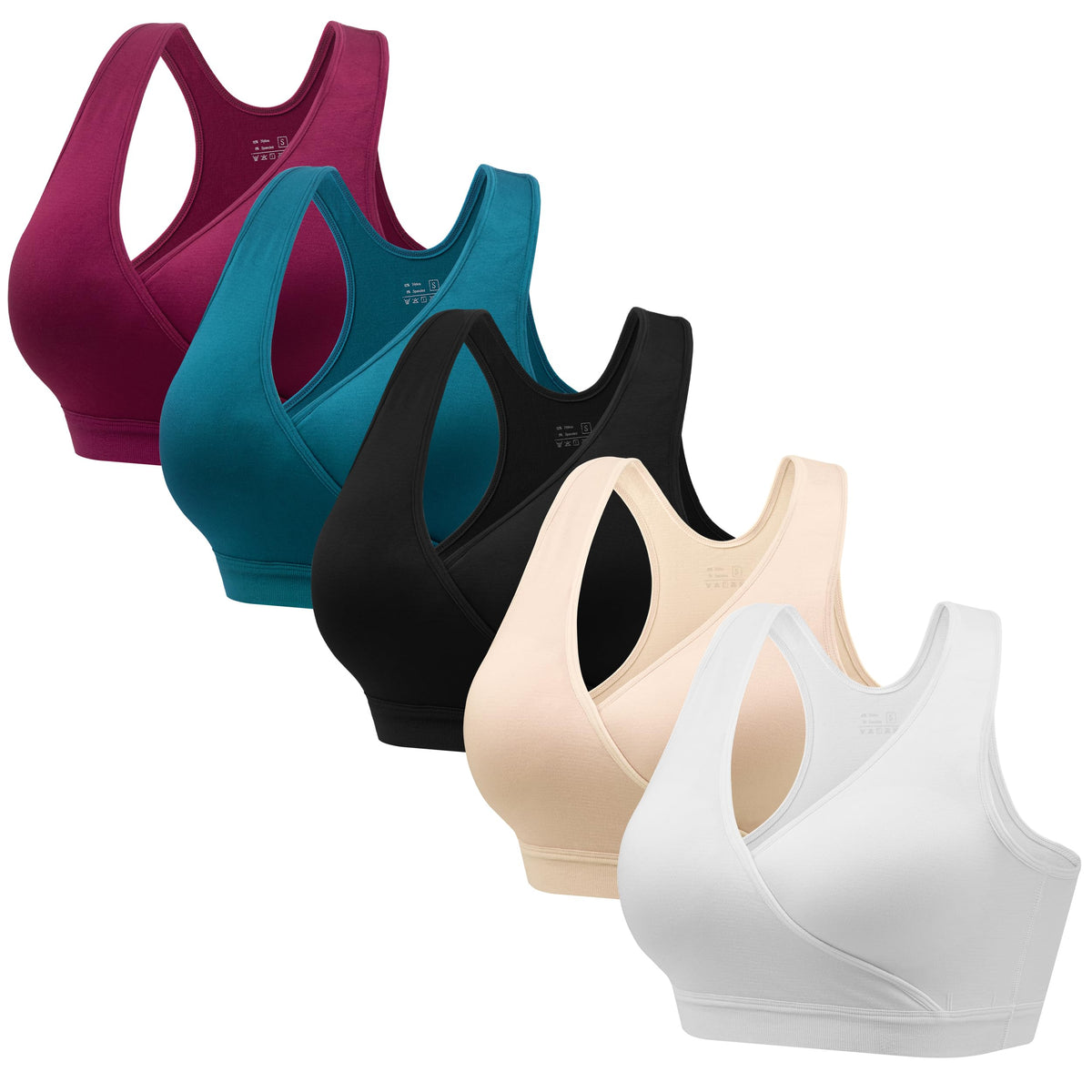 Women's Hbselect Maternity Nursing Sleep for Breastfeeding Wireless Bralette