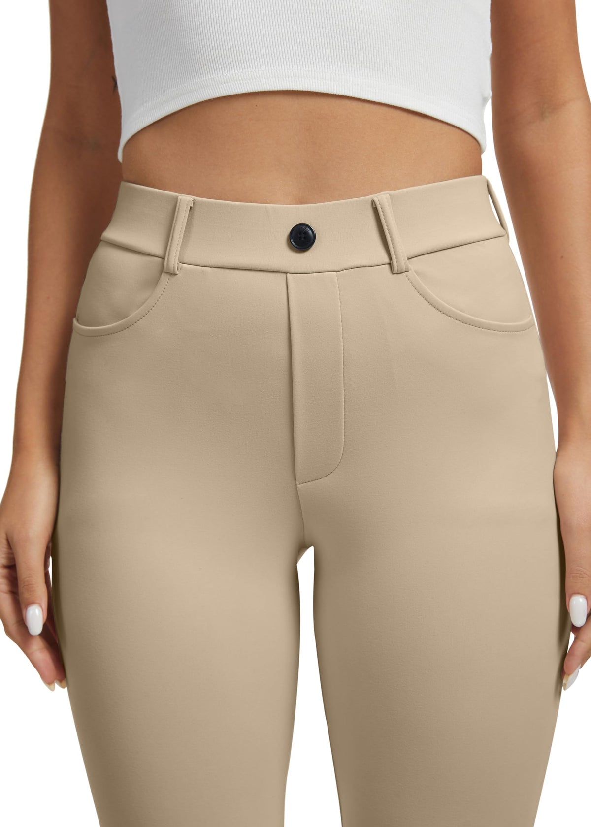 Vimpep Yoga Pants Women Straight-Leg With Pockets - Style 3
