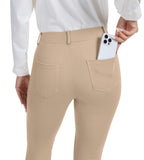 Vimpep Straight-Leg Yoga Dress Work Pants Women Pull On - Style 63