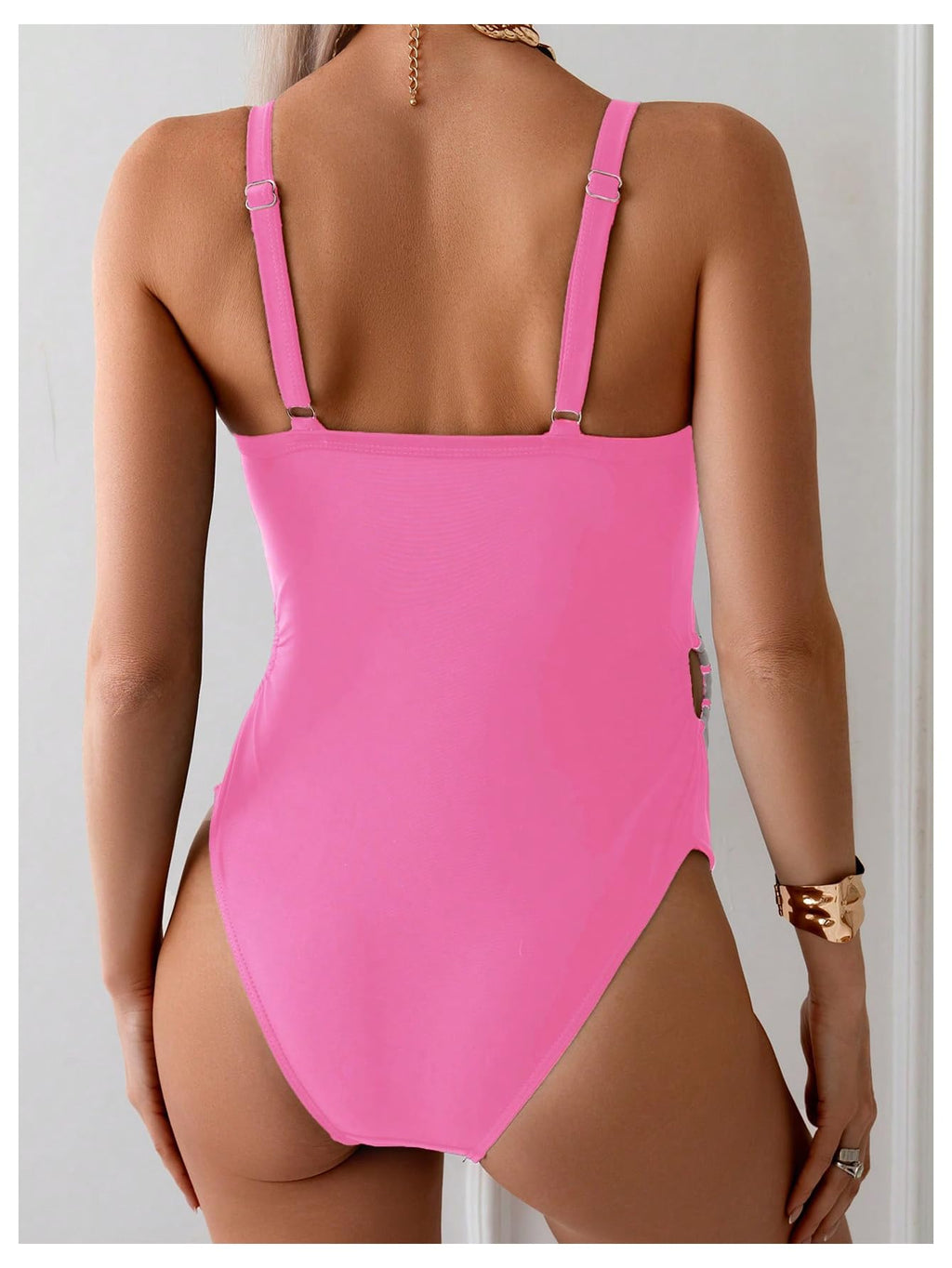 Oyoangle Women's Maternity Swimsuits One-Piece Pregnancy Bathing