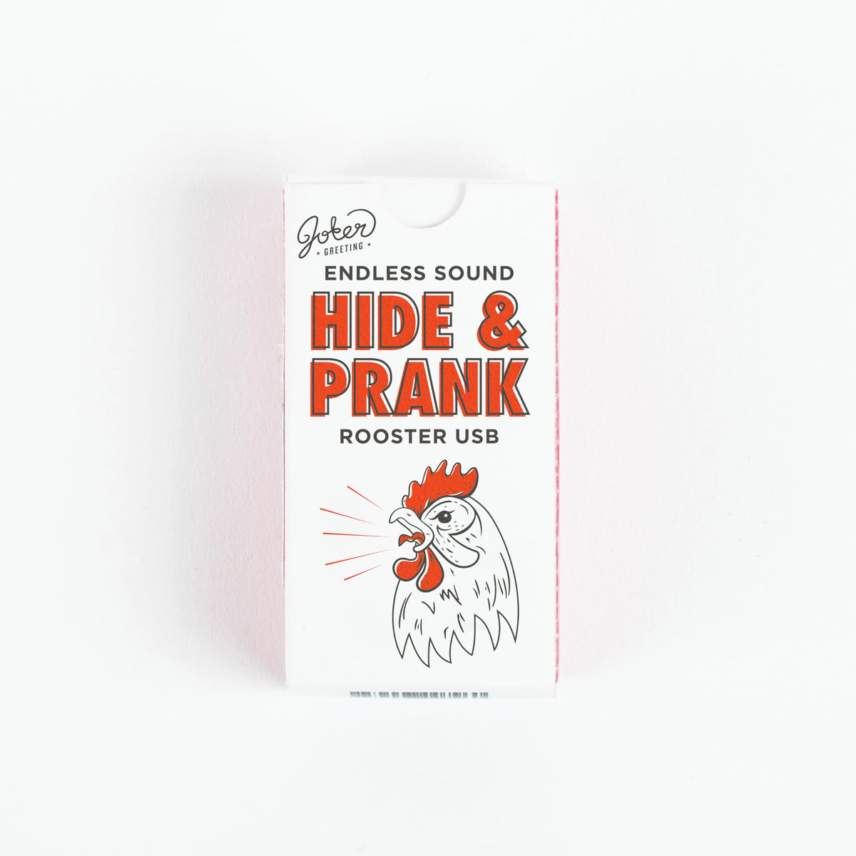 Joker Greeting USB Rooster Prank