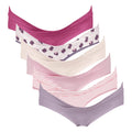 Intimate Portal Women's's Maternity Cotton Pregnancy Under The Bump Postpartum 6 Pack Blume 2xl Bikini Panties