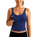 Women's Ecavus for Breastfeeding,longline Sports Tank Tops Nursing Bra