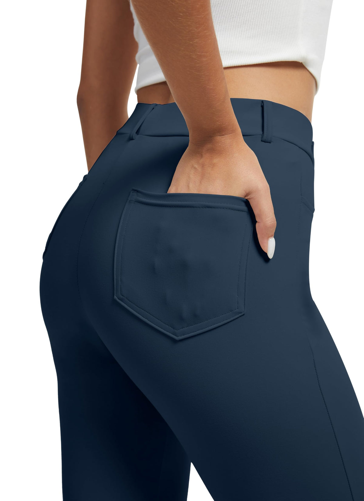 Vimpep Yoga Pants Women Straight-Leg With Pockets - Style 2