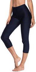 ATTRACO Women Swim Pants Swimming Leggings UPF50+ Swim Tights Navy XL