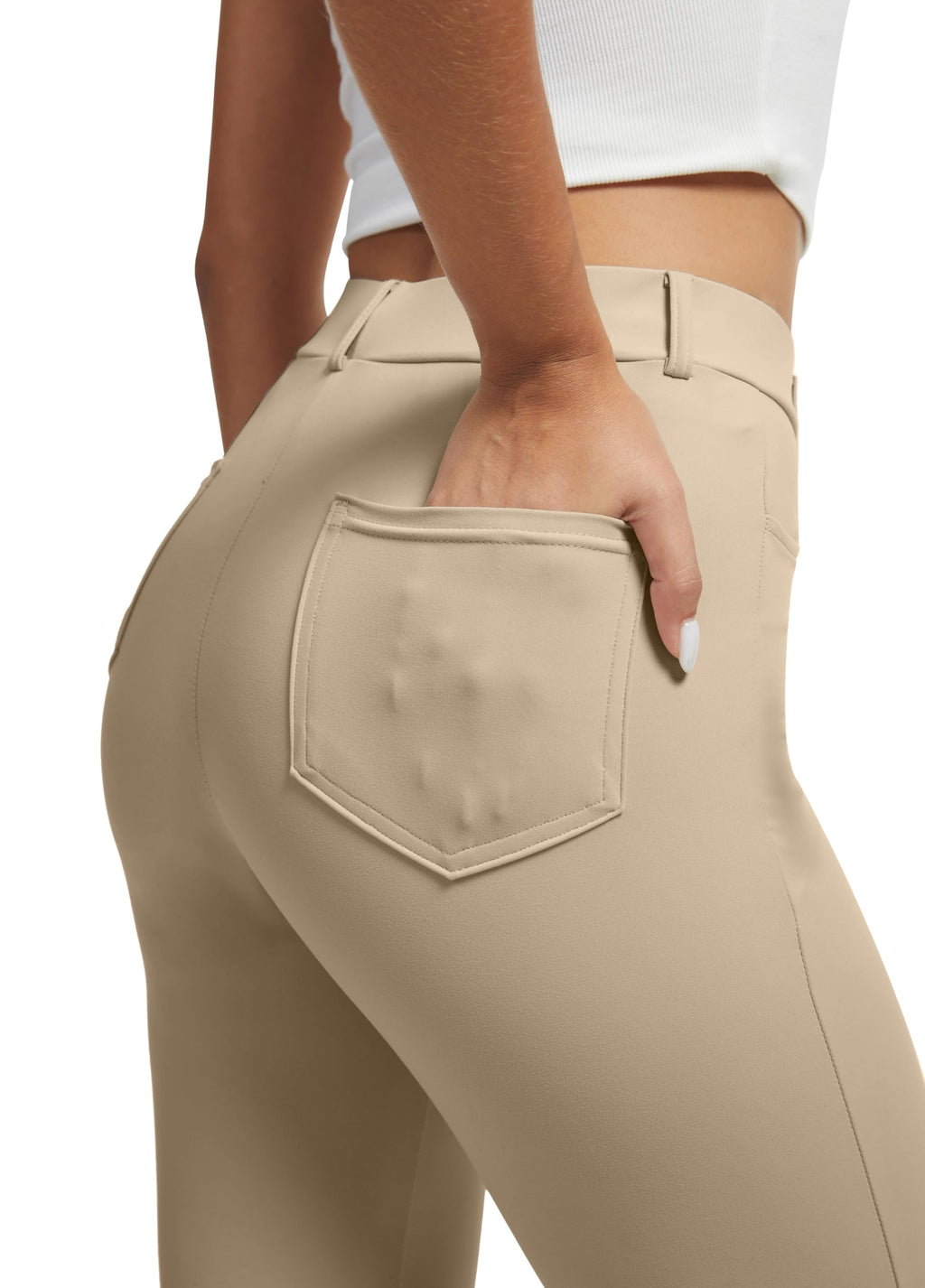 Vimpep Yoga Pants Women Straight-Leg With Pockets - Style 19