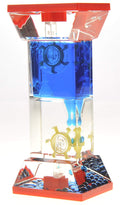 Generic A and E Imports - Liquid Motion Bubbler with Two Wheels (Blue)