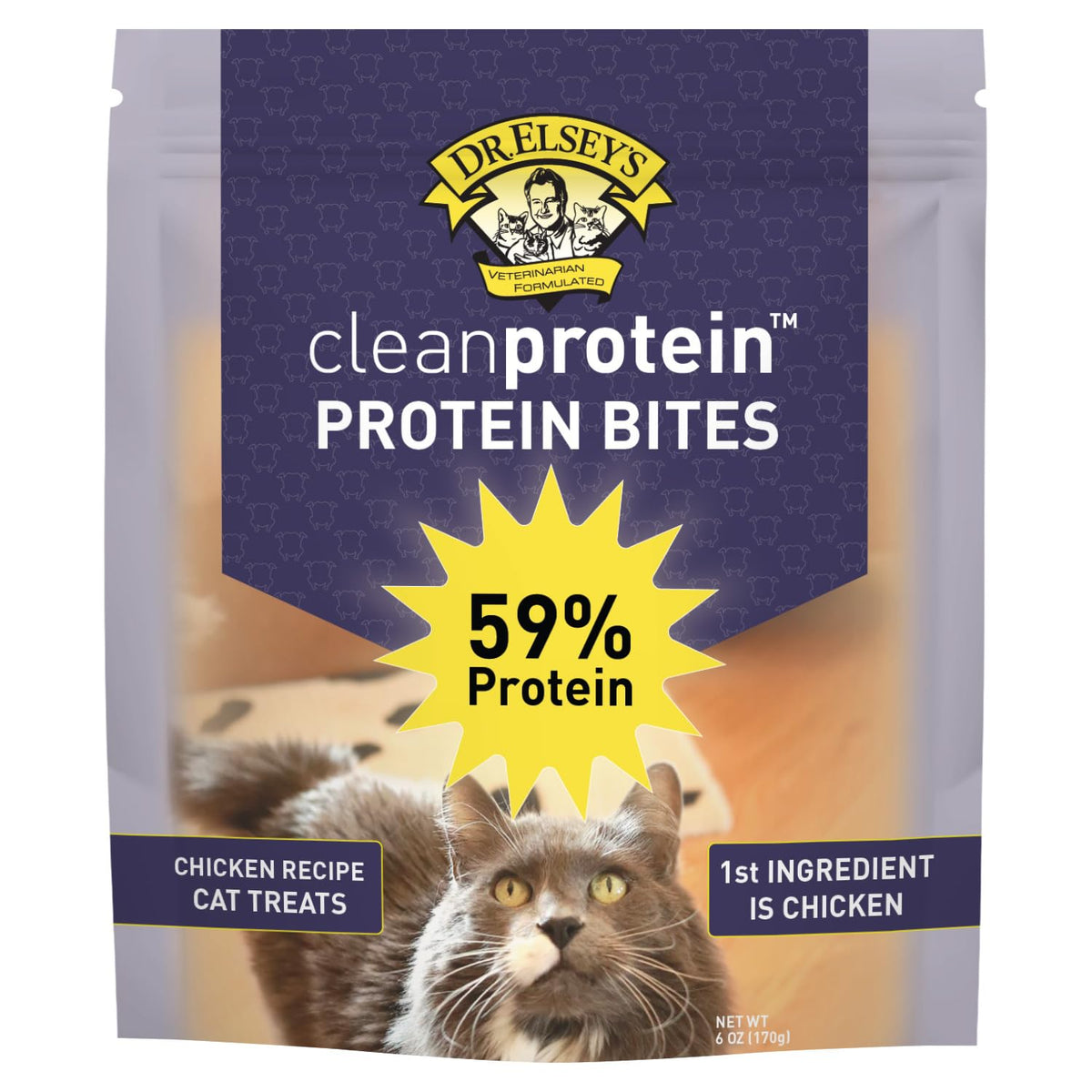Dr. Elsey's cleanprotein Protein Bites Chicken 12 oz..