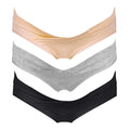Intimate Portal Maternity Cotton Postpartum Women's Pregnancy Bikinis Under The Bump 3-pk Waves Xl Panties