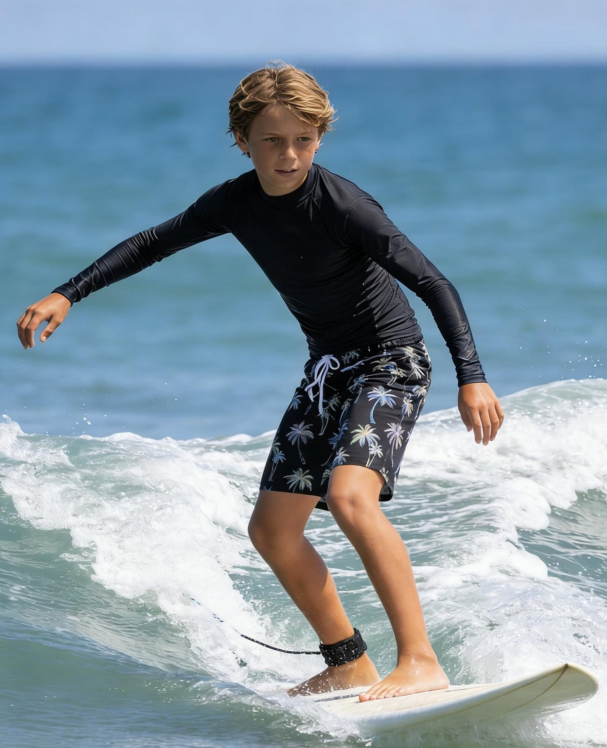 Cozople Big Boys Swim Trunks Size 14-16 Novelty 3D Print Hawaiia Style Bathing Suit with Mesh Liner Lightweight Quick Dry Swimming Shorts Swimsuit Size 10-12