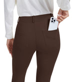 Vimpep Straight-Leg Yoga Dress Work Pants Women Pull On - Style 11