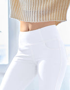 Vooveeya Women's Bootcut Leggings Bootleg Yoga Pants - Style 218