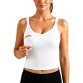 Women's Ecavus for Breastfeeding,longline Sports Tank Tops Nursing Bra