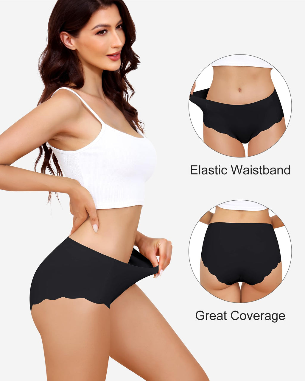 LEVAO Camel Proof Seamless Underwear for Women S-XXL