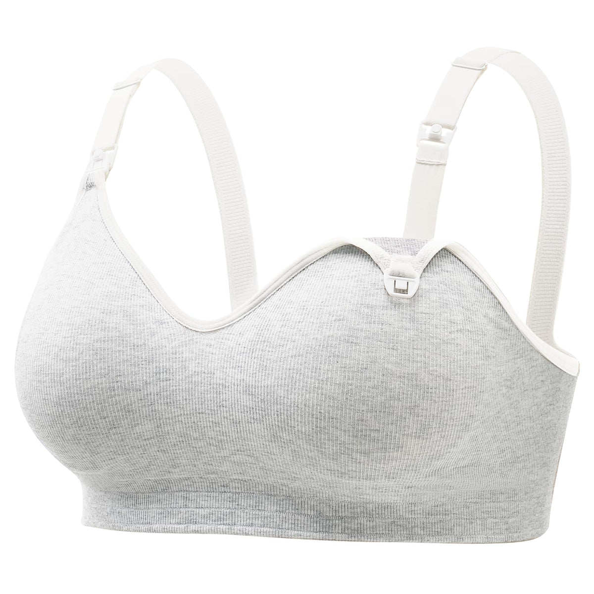 Women's Momcozy U.s. Cotton for Breastfeeding Seamless Nursing Bra